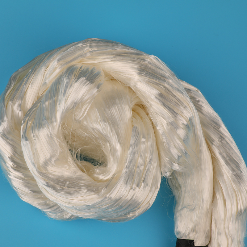 Modifiye Polyester Doğal Parlak 1.2D Flok Çekme